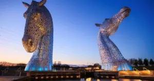 the kelpies at helix park